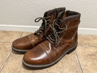 Men's Camden Leather Boots Size 10