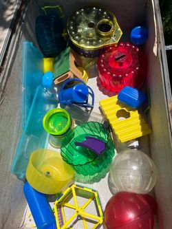 Hamster cage accessories