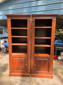 Solid Wood bookshelf set