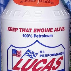 Aceite Lucas Para motor gasolina y diesel aditivo