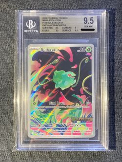 2025 Pokémon Bulbasaur IR STAMPED (Mega Evolution) – BGS 9.5 Gem Mint