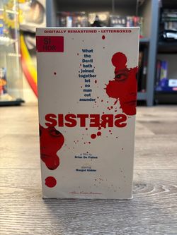 Sisters VHS – Brian De Palma, Margot Kidder movie