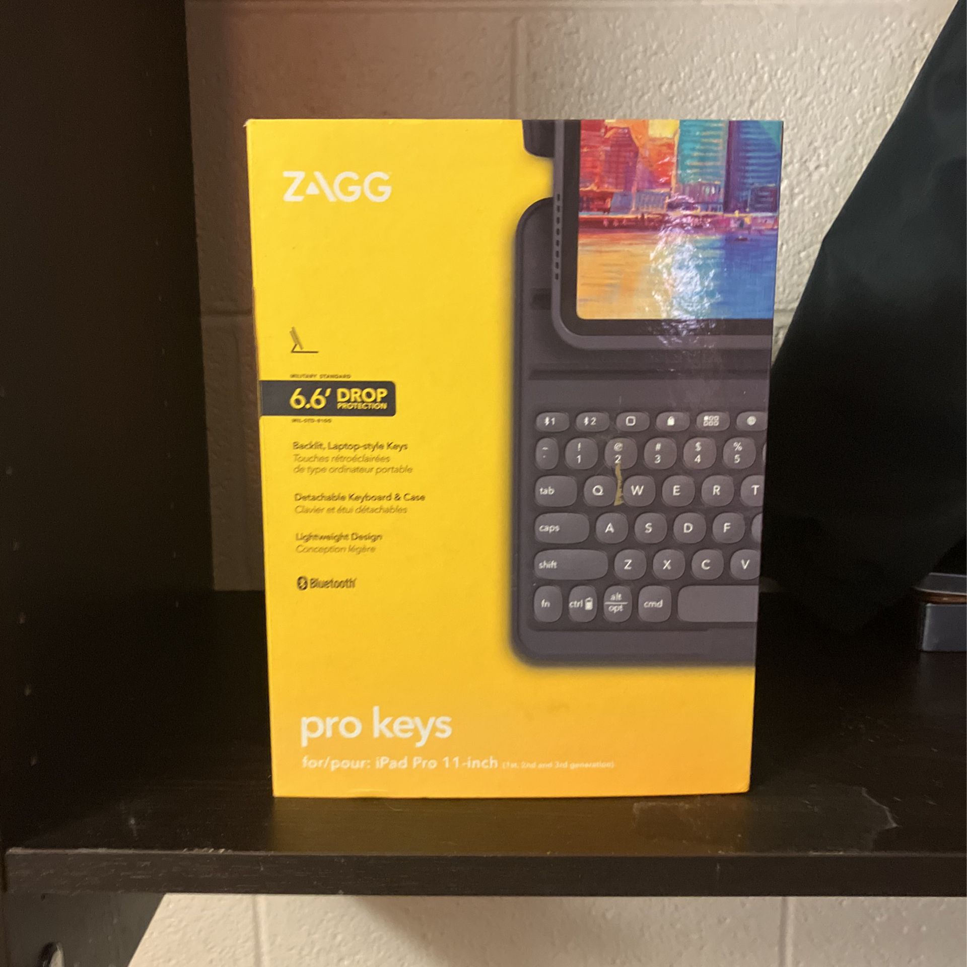 ZAGG Pro keys 1pad Pro 11 Inch Bluetooth Wireless Keyboard 