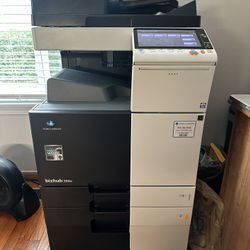 Konica Minolta BizHub 368 A3 Mono Laser Multifunction Printer