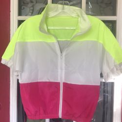 Adorable Windbreaker And Matching Shorts. Size S