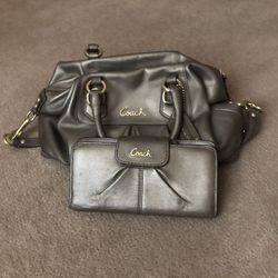 Coach Handbag, Genuine Leather