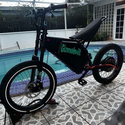 5000w stealth bomber Ebike 72v