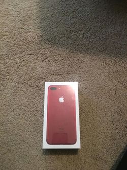 iPhone 7 Red limited addition