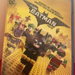 THE LEGO BATMAN MOVIE Blu-Ray + DVD USED