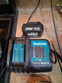 Makita battery and charger