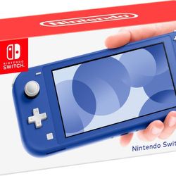 Nintendo Switch Lite- Blue 32GB
