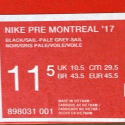 #NIKE #Sneakers Nike Pre Montreal ‘17 11.5 New in Box