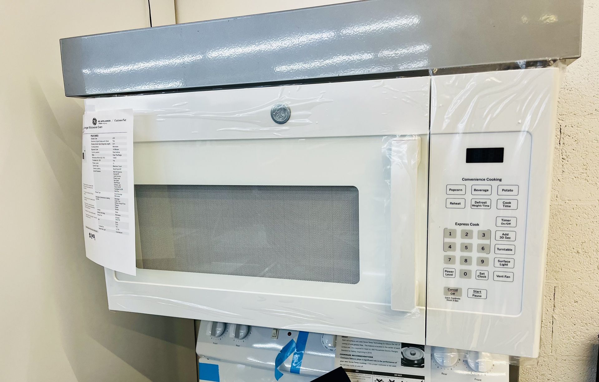 🔥🔥30” Ge Microwave