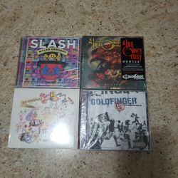 Lot Of 4 Rock CD's 
