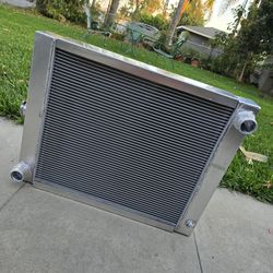 radiador universal de aluminio (tipo racing/performance)