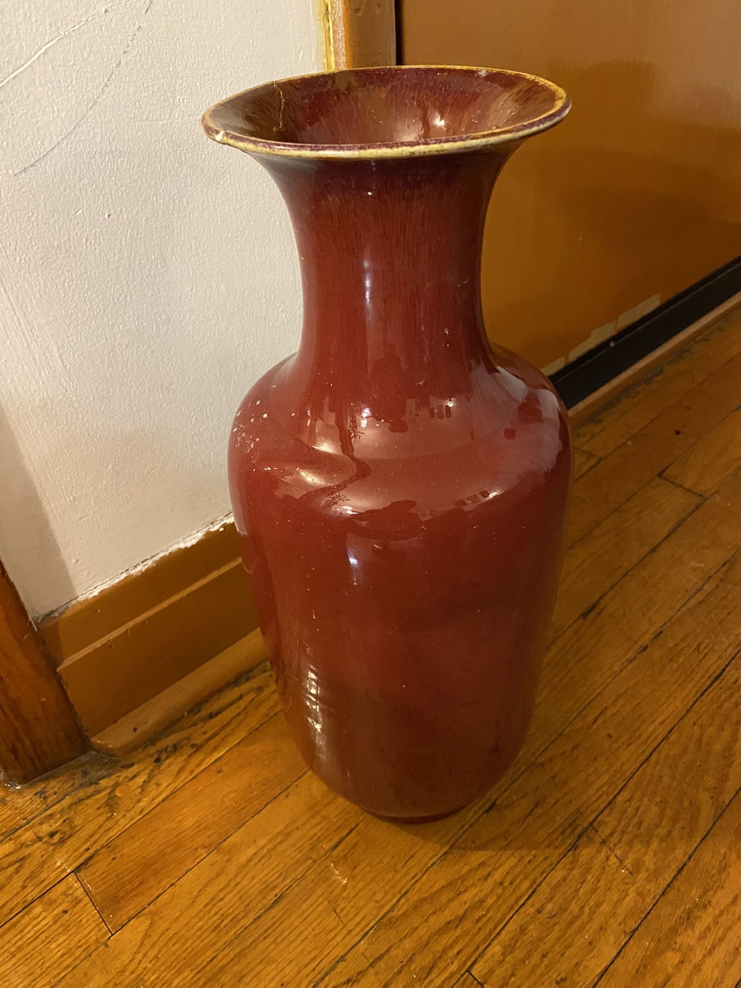 Chinese antique  big porcelain vase 18 inches