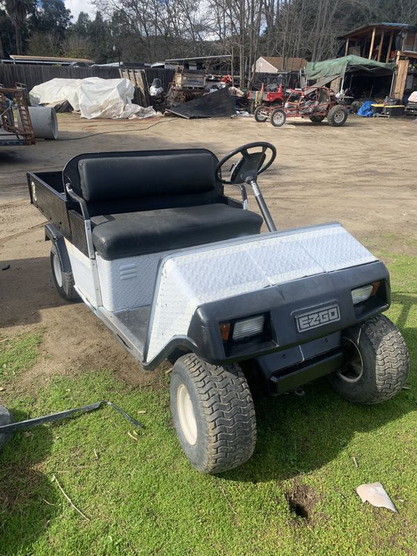 Gas EZGo Golf Cart with Cargo Bed for Sale in Escondido, CA OfferUp