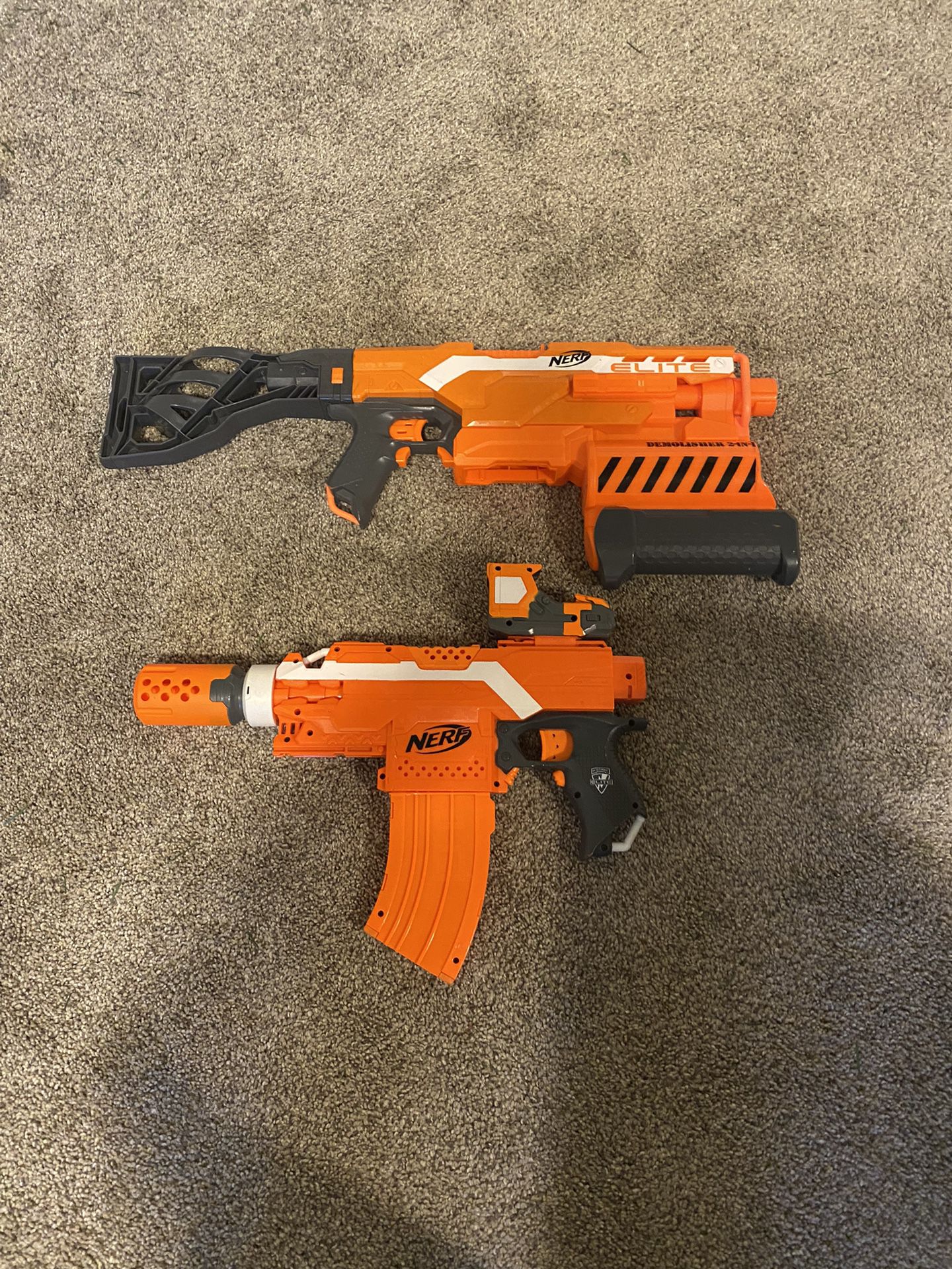 Nerf Gun Set Of 2