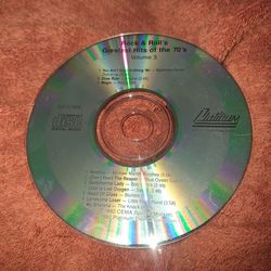 Rock and Roll Greatest Hits of the 70s cd