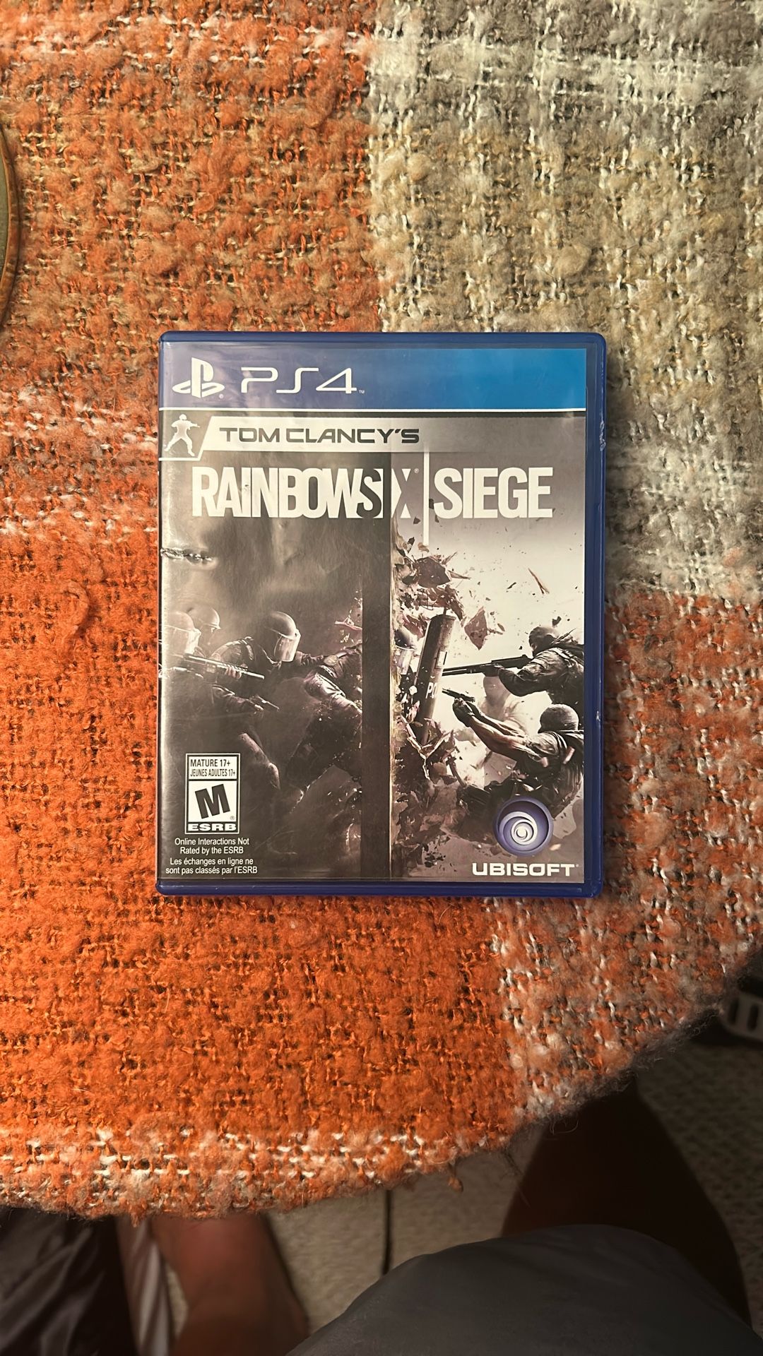 Rainbow Six Siege disc (PS4)