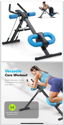 Ab machine workout equipment
