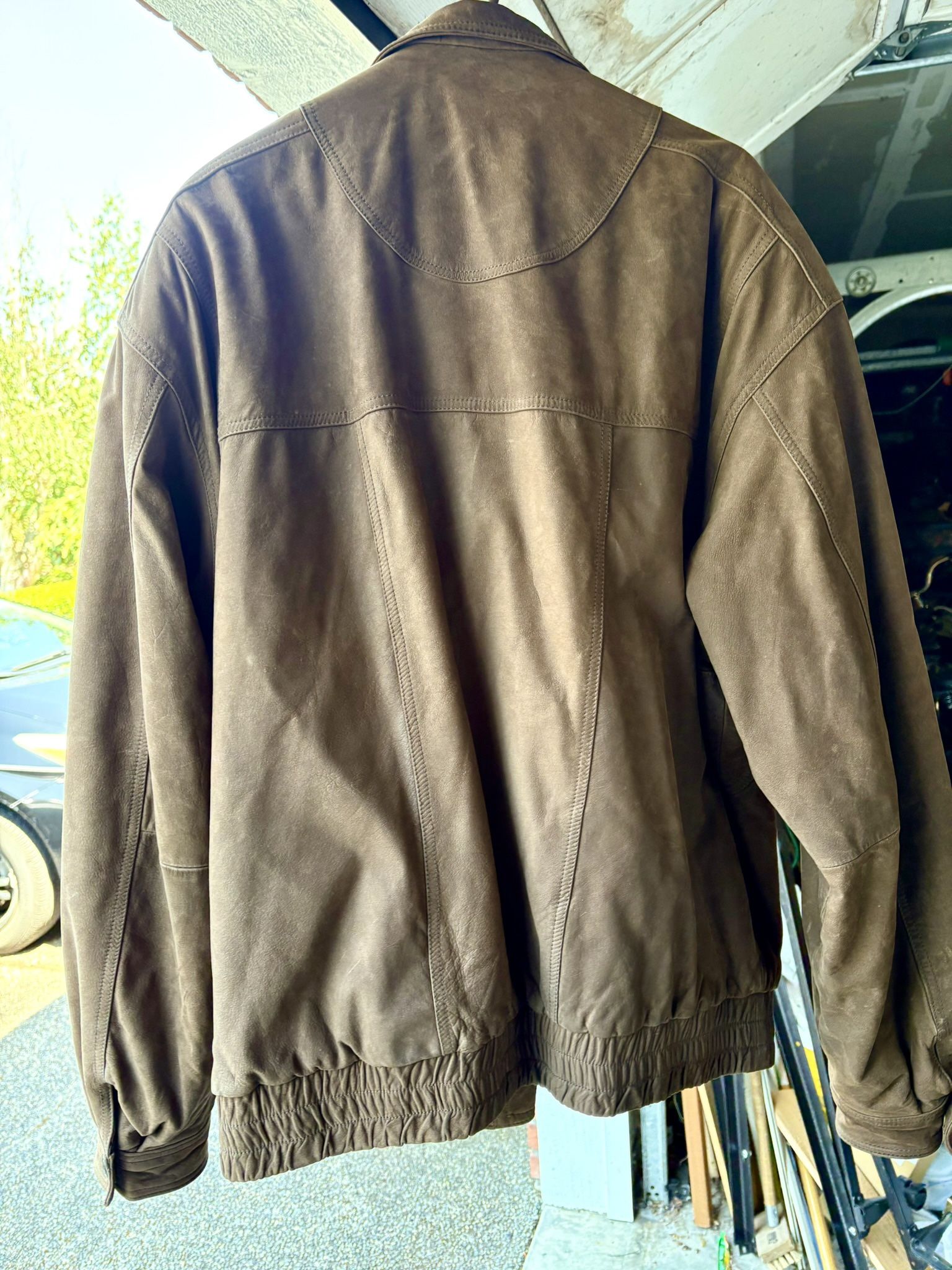 Heavy Brown Suede 2x LT Jacket