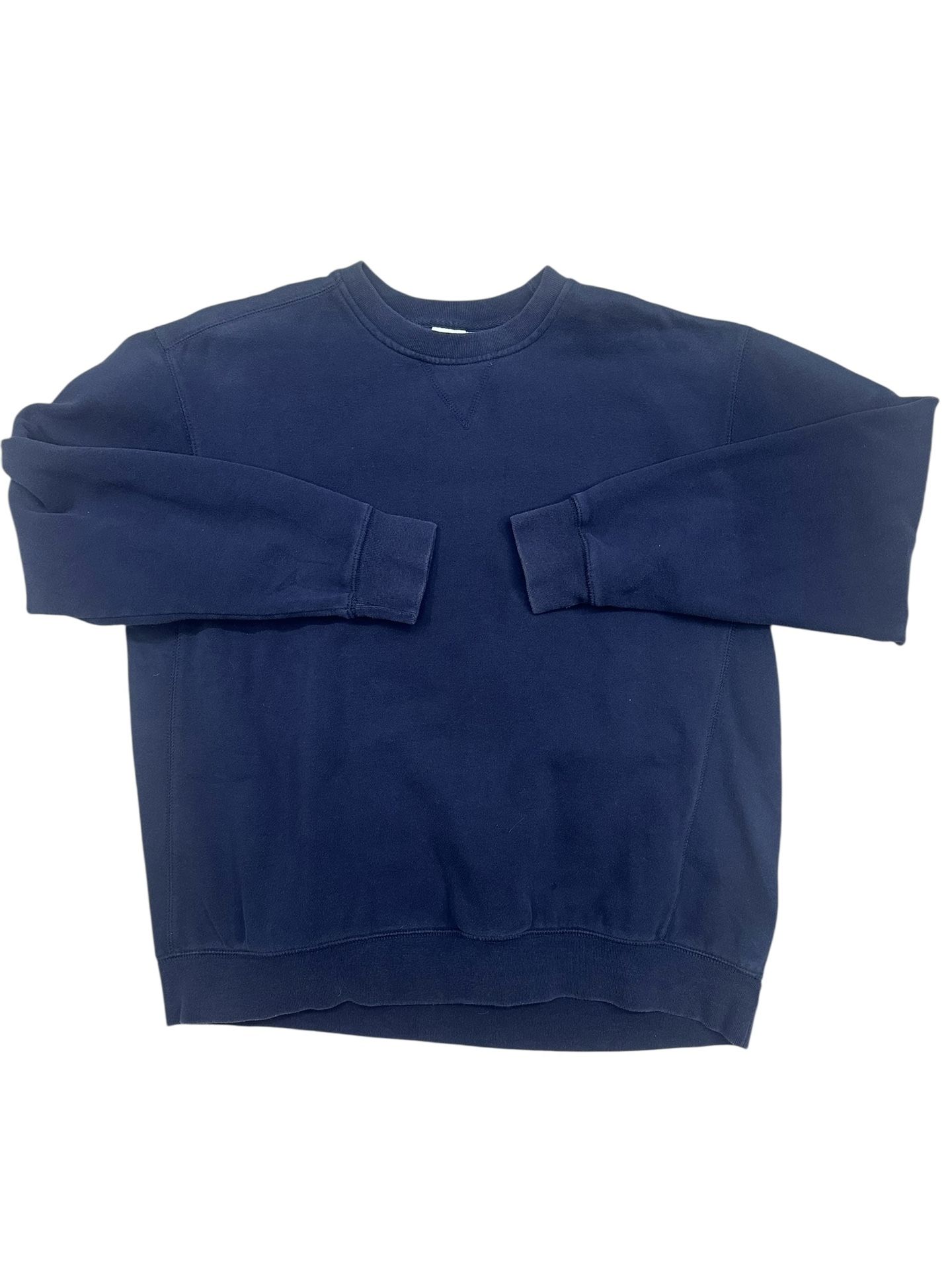 Vintage Pro Spirit Unisex Sweatshirt Size Large Navy Blue 90s