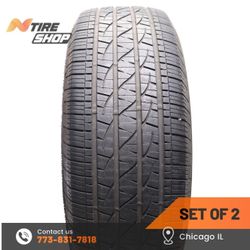 Set of 2 Used  7/32  Whitewall  275/65R18  116T  Firestone  Destination LE3