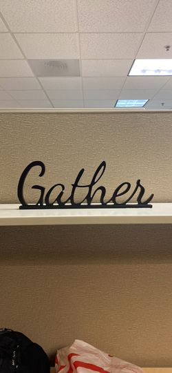 Gather Sign