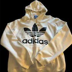 Adidas Hoodie XL White