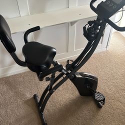 Folding Exercise Bike - 