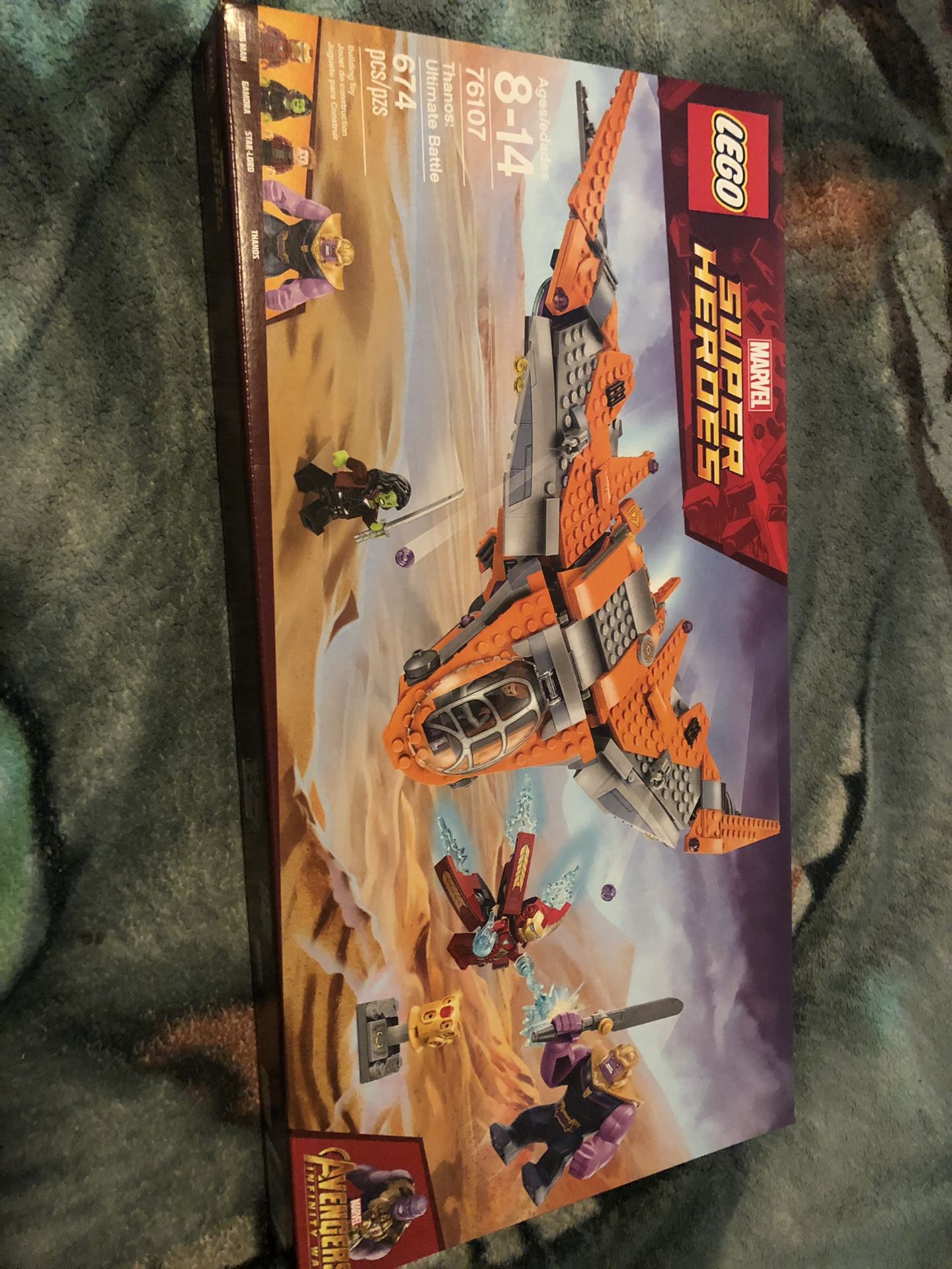 Lego marvel super heroes 76107 Thanos Ultimate Showdown Brand New Sealed In Box