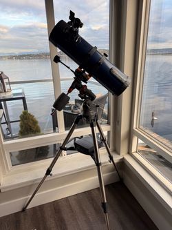 Celestron AstroMaster 130EQ Telescope – Like New + Accessories