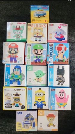 Brand new character building Blocks