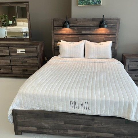 Carter Queen 4PC bedroom set 🥳😍 🚫no credit check