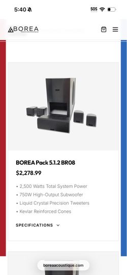 BOREA Pack 5.1.2 BR08