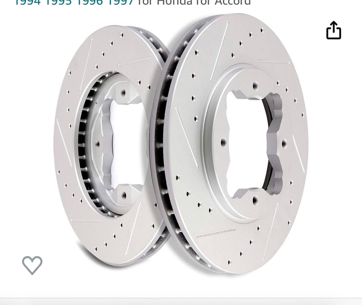 Honda/Acura front rotors