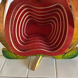 Centro De Mesa Con Diseño De Manzana 🍎 