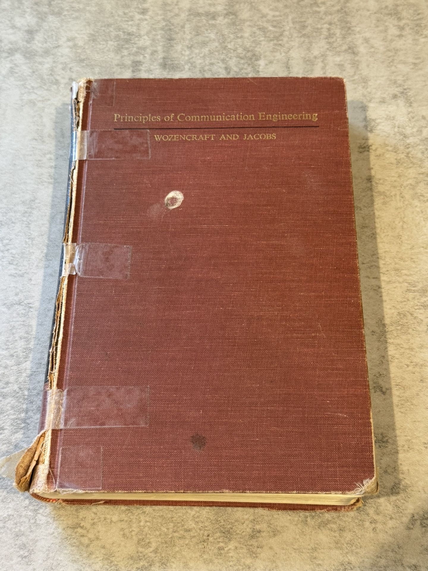 "PRINCIPLES OF COMMUNICATION ENGINEERING" Wozencraft and Jacobs 1965