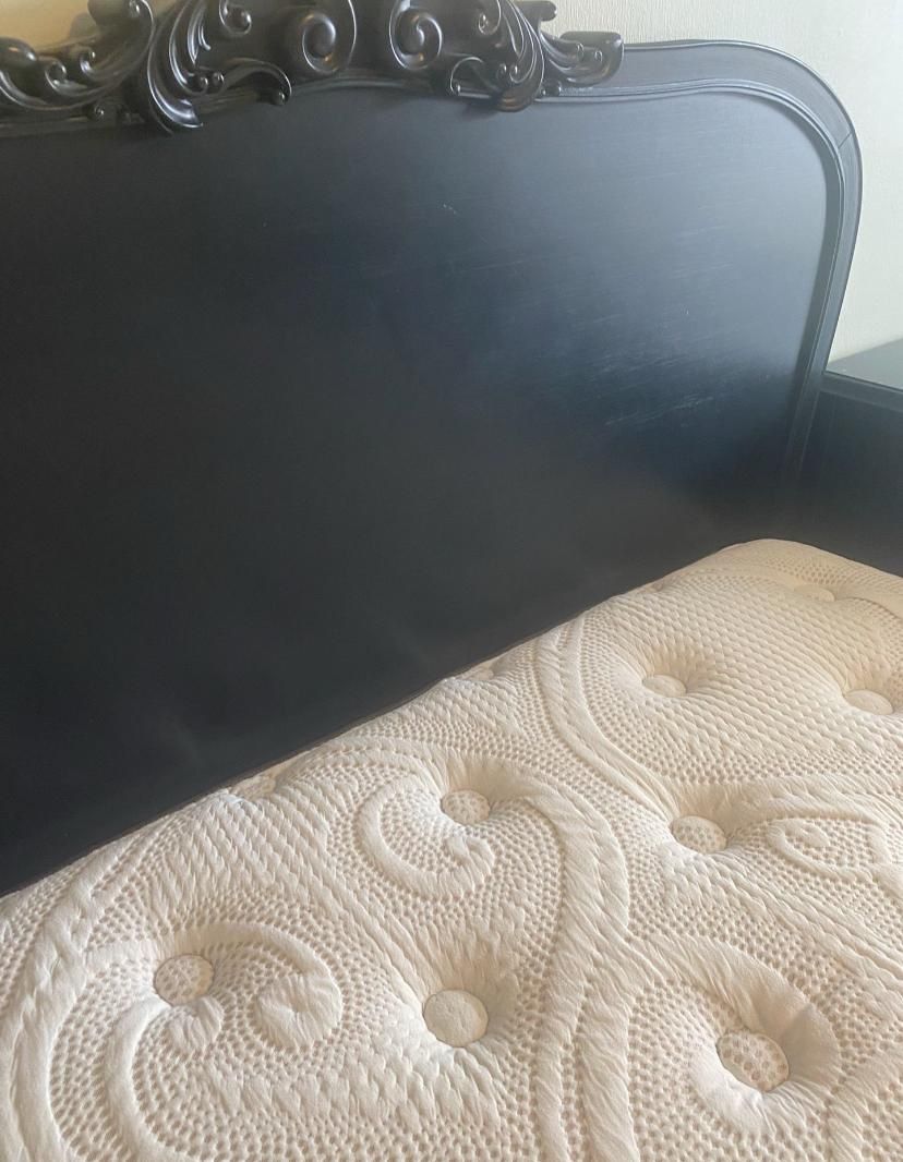 Bed Frame With Full Size Bed.