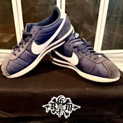 Used Nike Cortez Navy Blue Island Size 10