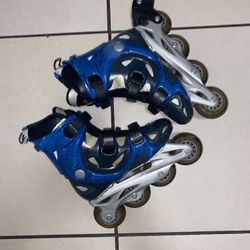 Skates Blue 