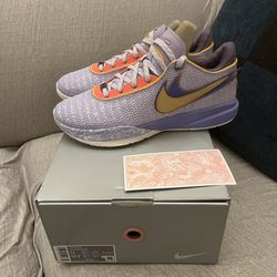 Nike Lebron 20 Violet Frost Purple New Size 11