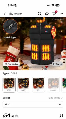 Heated vest