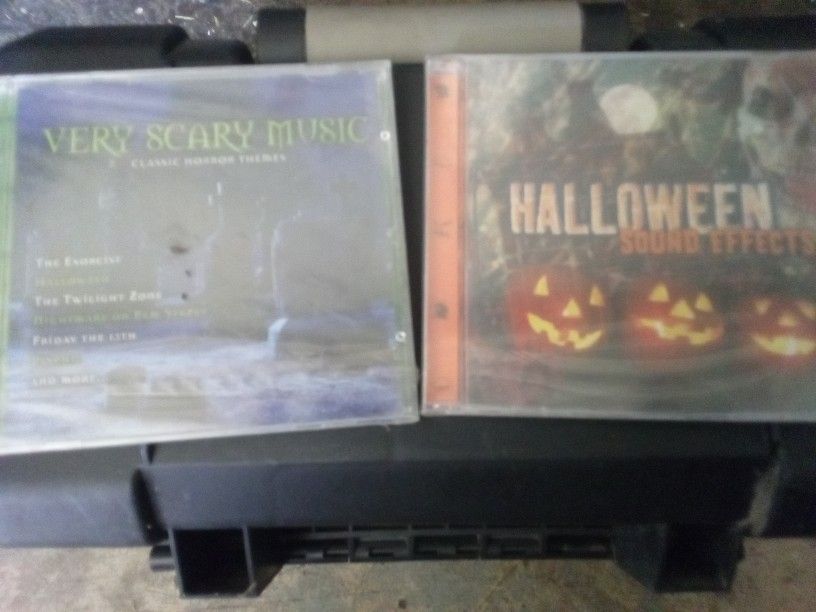 2 New Halloween Sounds CDs $8 For Both