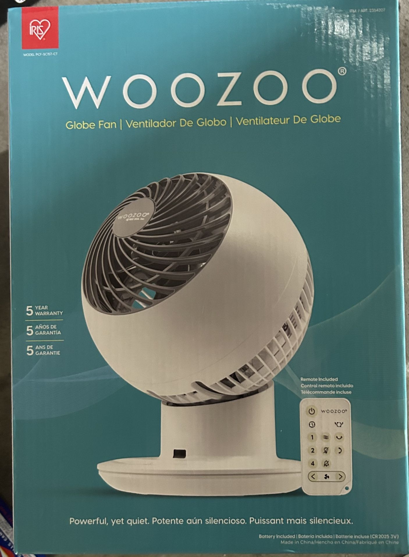 Woozoo Globe Fan