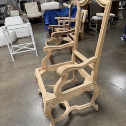 Unfinished Wood Chairs