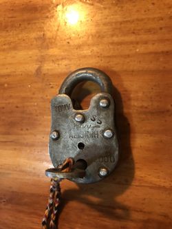 Antique pad lock ... vintage lock