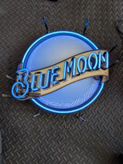 Neon beer sign