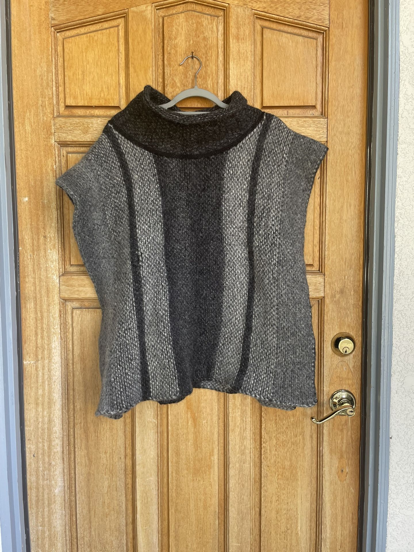 Kuna Baby Alpaca Wool Poncho Cape